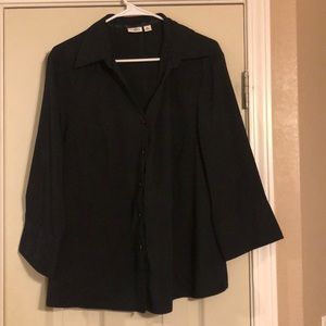 Cato button down top